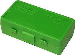 Caja Porta Municion Mtm 40 / 45 ACP 50 Tiros Verde