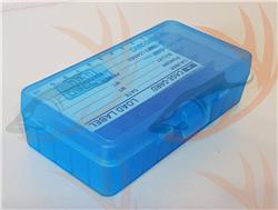 Caja Porta Municion Mtm 40 / 45 ACP 50 Tiros Azul