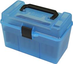 Caja Porta Municion Mtm H-50 XL DELUXE AZUL