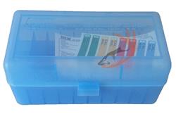 Caja Porta Municion Mtm Fusil Rmld-50 Coal 3.08 Azul