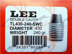 Molde Lee Precision 2 cavidades .430 240gn 90299