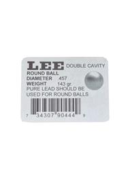 Molde Lee Precision 2 cavidades Esferico .457 143gn 90444