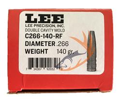 Molde Lee Precision 2 cavidades .266 140gn 92032